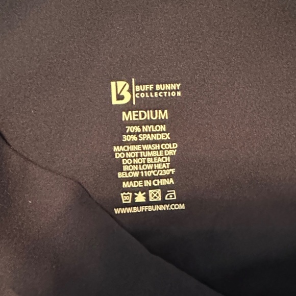 BuffBunny Blue Leggings - Picture 3 of 3